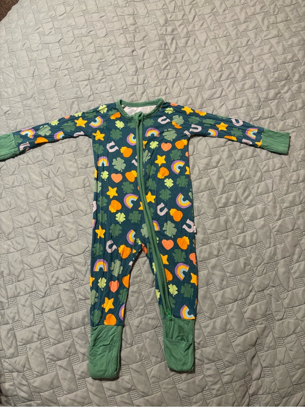 Little sleepies lucky zippy 3-6 mo bamboo sleeper